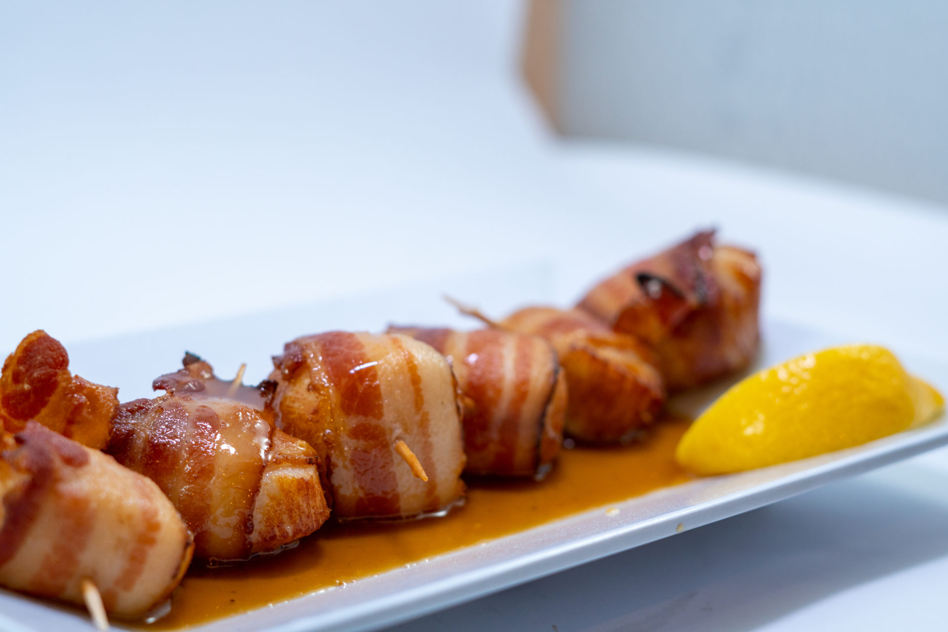 Scallops Wrapped in Bacon